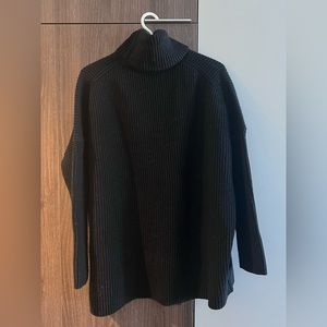 All Saints Turtleneck Wool Sweater